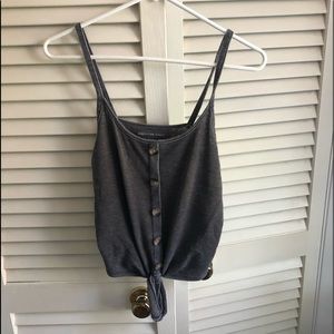 American Eagle grey tank top